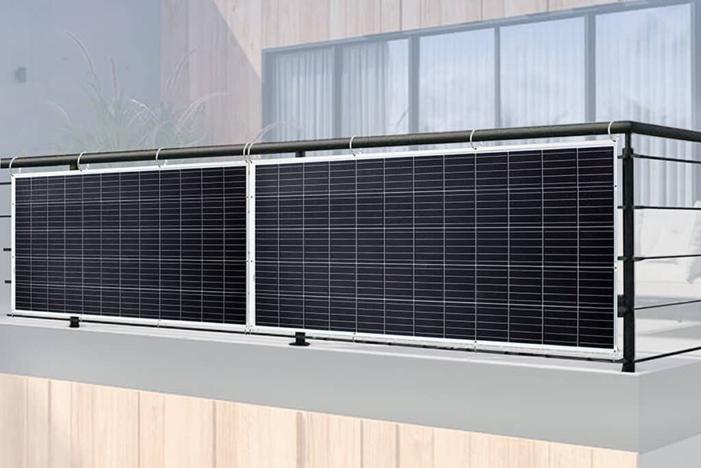 SunMan PV-Module Balkon