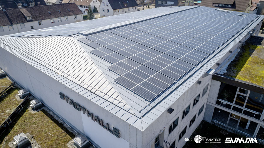 Osnatech Photovoltaik für öffentliche Bauten